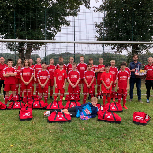 neue Team Ausstattung für C Jugend